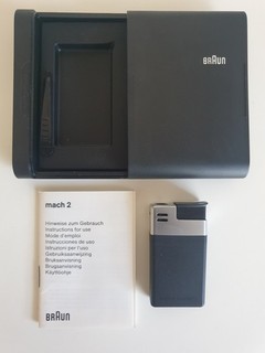 BRAUN Mach 2 Gas Feuerzeug by Dieter Rams 1971