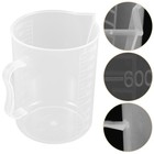 Engine Oil Measuring Cup Bottles Pitcher with Lid Cups