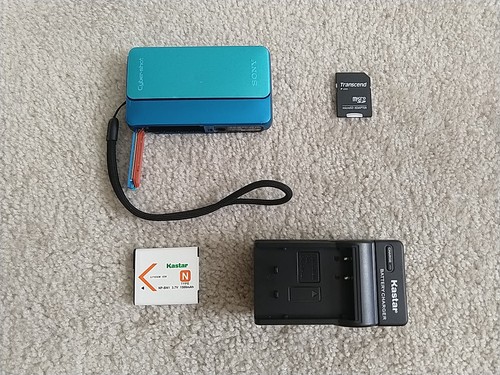 Sony Cybershot DSC-TX20 16,2 MP blau Digitalkamera getestet funktioniert