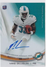 2013 Mike Gillislee Topps Platinum Refractor  Auto  RC     #A-MGI (A2953)