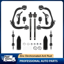 12pc Control Arm Ball Joint Tie Rod Sway Bar Kit For 4X4 Ford F-150 2009-2014