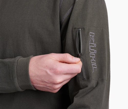Kuhl Kommando Hemd Herren L Carbon Grau Crew Wildfaser Bio Baumwolle Langarm - Bild 6 von 24