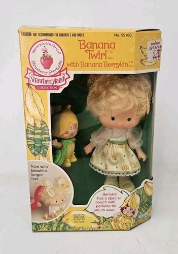 Strawberry Shortcake Banana Twirl Berrykin Strawberryland Collection - Bild 1 von 17