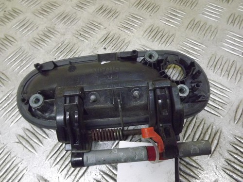 Nissan Almera Left Passenger Nearside Front Outer Door Handle Black N16 2000-07D - Picture 3 of 4