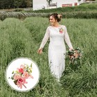 Handgelenk-Corsagenarmband Braut Handgelenkblume Hochzeitsgelenkblume