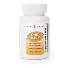 Gericare One Daily Multivitamin with  Mineral Nutritional  pack of 2 x 100