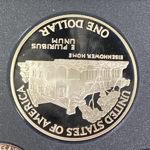 United States Mint 1990 Prestige Set Eisenhower Set w/ Box & COA - Picture 10 of 17