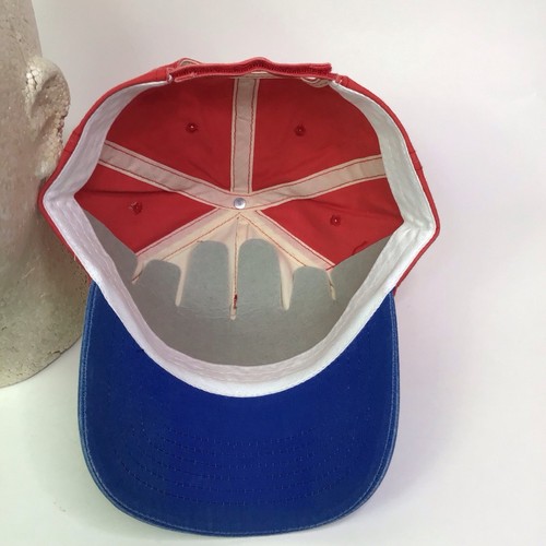 FORD Red White Blue Baseball Cap Embroidered Logo Adjustable Strap - Picture 7 of 7