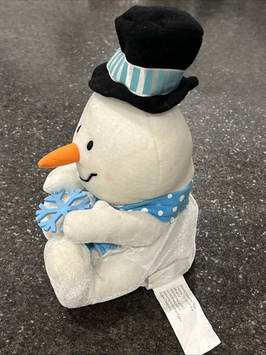 Gemmy Industries 9” Snowman Plush Singing Jingle Bells Works Great❄️🎶🔥 - 第 8/17 張圖片