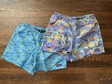 Men’s Patagonia Baggies Shorts Lot Trunk Swim Suit Two Pairs Lot Size Medium