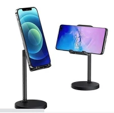 Adjustable Phone Tablet Desktop Stand Desk Holder Mount Cradle For iPhone iPad