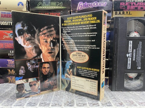 Shadow Hunter (VHS, 1993) Rare Promo Screener Demo Copy Tape- Scott Glen Vtg Vid - Picture 17 of 17