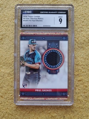 2024 Topps Update All-Star Stitches Relic #ASR-PS Paul Skenes 