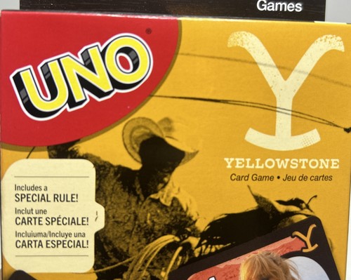 UNO Yellowstone Special Edition Mattel Kartenspiel - Neu mit Sonderregel - Bild 10 von 10