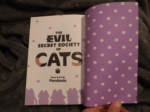 The Evil Secret Society of Cats Vol. 1 by PANDANIA --Comics & Graphic Novel - Picture 8 of 8