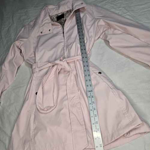 Weatherproof Jacket Women’s 2X Polyester Primrose Pockets Tie Belt NWT - Picture 4 of 10