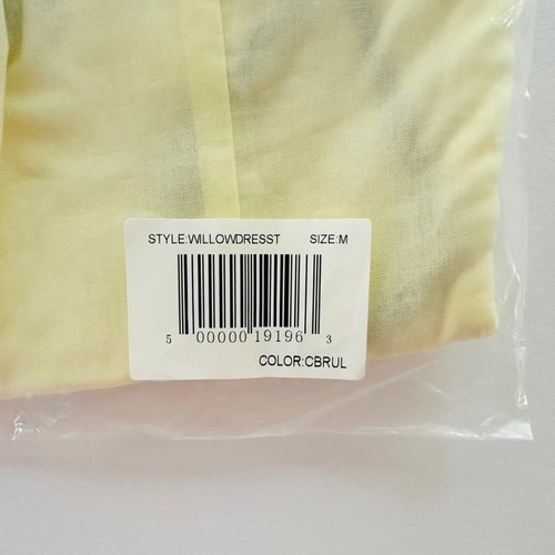 Katie J NYC Tween Willow Dress Yellow Size Medium 10 NEW Lace Eyelet Sundress - Picture 3 of 3