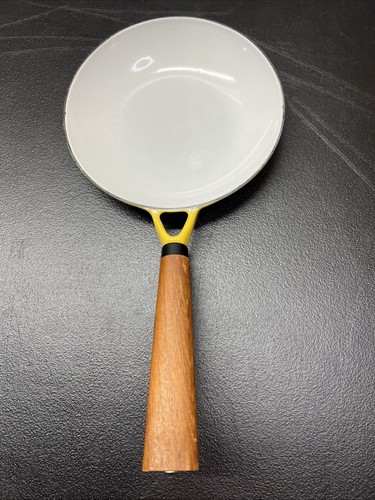 Waterford Gusseisen gelb Emaille Holzgriff 8" Bratpfanne. T1 - Bild 4 von 14