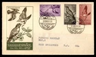 Mayfairstamps Spanish Sahara FDC 1958 Birds Combo First Day Cover aax_81213