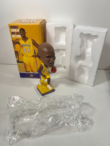 Kobe bobblehead 5x NBA Champion Heroes Come & Go, but Legends are Forever - NEW - Picture 1 of 12