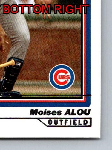 Carta Moises Alou Outfielder Chicago Cubs Topps 2001 214 memorabilia sportivi - Foto 7 di 12