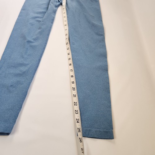 NVGTN Activewear Leggings Blue Sculpting Stretch Mid Rise Women’s S *note* - Picture 5 of 10
