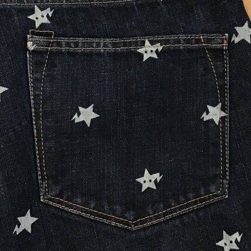 BAPE STA Denim Shorts a bathing ape star BAPESTA Size M - Picture 6 of 9