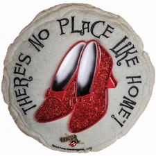 Ruby Slippers Stepping Stone - Wizard of Oz Decorative Garden Stone for Yard,...