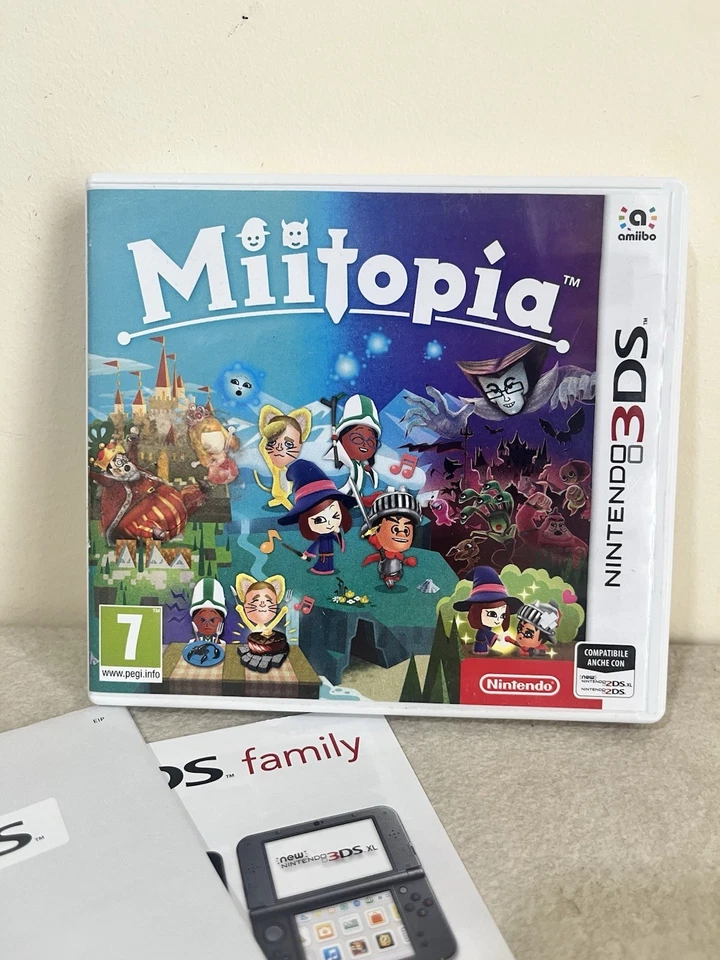 Nintendo 3 DS Miitopia usato ottime condizioni italiano., foto 4 di 5