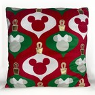 Disney Character Mickey And Minnie Mouse Christmas Pillow Red Jay Franco 2021
