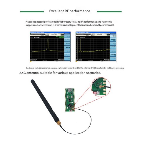 Für  PicoW Espressif ESP32-S3 Entwicklungsboard 2,4G WiFi 802.11 B4998 - Afbeelding 10 van 10