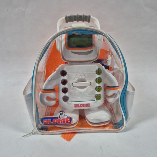 Robot Playskool ALPHIE 2009 con mochila tarjetas de aprendizaje para letras y números - Imagen 17 de 24