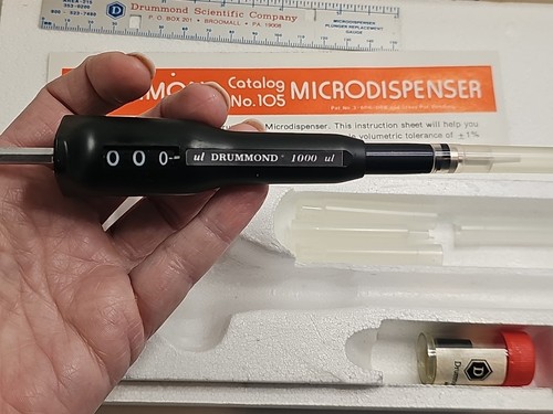 Microdispensador Digital Drummond - Nº de Catálogo 590 Drummond Scientific Company - Imagen 6 de 7