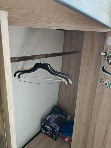 High Sleeper Bed with Desk, Wardrobe, and Drawers - Picture 4 of 11