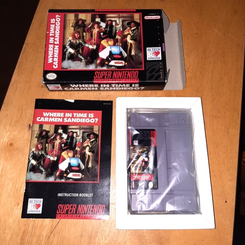 S NES   Where in Time is Carmen   Sandiego