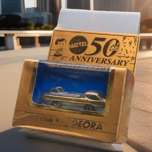 🔥RARO Hot Wheels Mattel🔥Toy Club 50 Aniversario✨Gold Deora 576/150✨FIRMADO 96 - Imagen 3 de 12