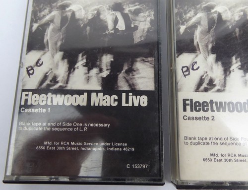 Musikkassette - FLEETWOOD MAC - Live - 2 Kassetten - Tape MC - 第 2/2 張圖片