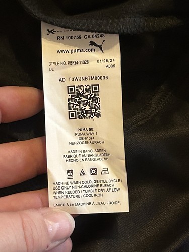 Puma Hoodie Boys Youth Xl 18-20 Black NWT - Picture 4 of 8