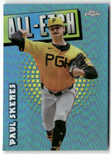2025 Topps Chrome MLB No. CAE-18 Paul Skenes All-Etch