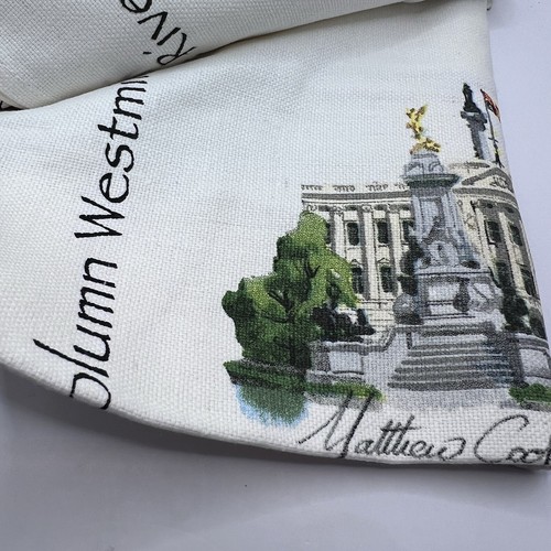 Toalla de té británica London Landmarks - Nueva en paquete. - Imagen 8 de 9
