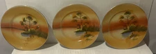 Made In Japan Orange Lustre Childs Tea Set Replacement Dinner Plate Hand Painted