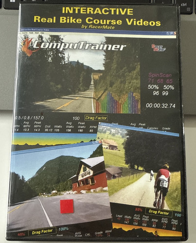 Interactive Bike Course Videos RacerMate Computrainer Cycling Set NYC USAT - Picture 1 of 4