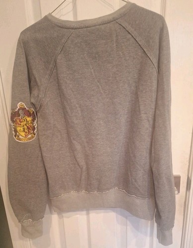 Universal Studios Harry Potter Pullover Erwachsene Gr. S grau Gryffindor Sweatshirt - Bild 4 von 6