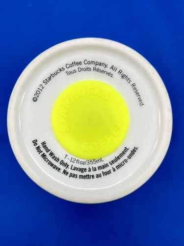 Bicchiere Starbucks Rodarte Ceramic Pixel 12 oz tazza da viaggio 2012 - Foto 5 di 6