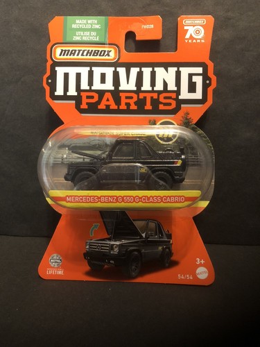 2023 Matchbox Moving Parts Super Chase Mercedes-Benz G 550 G-Class Cabrio