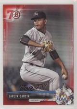 2017 Bowman Prospects Red 70th Anniversary Jarlin Garcia #BP23 0w8