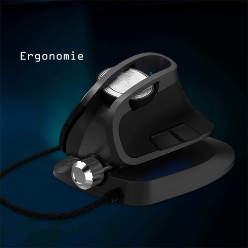 uRage Vertikal Gaming Maus Gamer Vertical Mouse Ergonomisch RGB LED Beleuchtung - Bild 6 von 7
