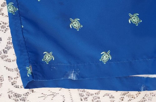 Polo Ralph Lauren Herren Badehose Shorts Gr. XL gefüttert blau Turtle Print Taschen - Bild 10 von 10