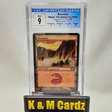 MTG - M10 - Mountain - Foil - Graded - CGC 9