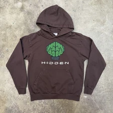 Hidden NY N.E.R.D. Hoodie Size Small Pharrell Williams Brain New York